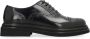 Dolce & Gabbana Premium Zwart Leren Oxford Veterschoenen Black Heren - Thumbnail 1