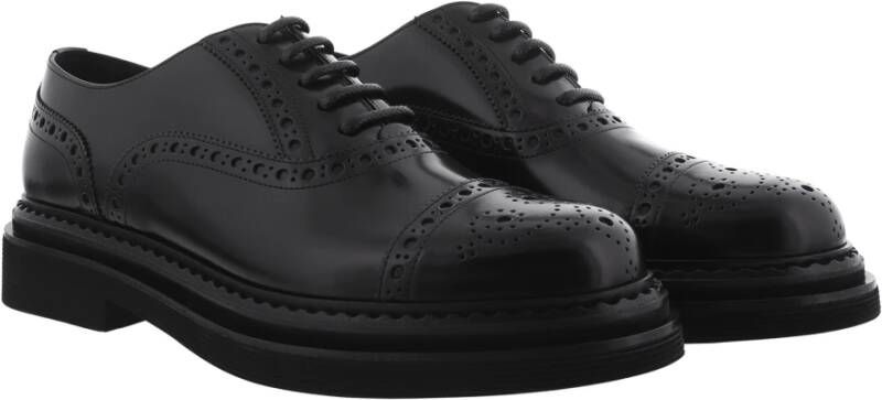 Dolce & Gabbana Klassieke Oxford Herenschoenen Black Heren