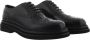 Dolce & Gabbana Premium Zwart Leren Oxford Veterschoenen Black Heren - Thumbnail 8