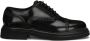 Dolce & Gabbana Premium Zwarte Leren Veterschoenen Black Heren - Thumbnail 1