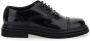 Dolce & Gabbana Premium Zwart Leren Oxford Veterschoenen Black Heren - Thumbnail 16