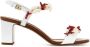 Dolce & Gabbana Koraal Schelp Hoge Hak Sandalen White Dames - Thumbnail 1