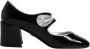 Dolce & Gabbana Kristal Mary Jane Zwarte Leren Pumps Black Dames - Thumbnail 1