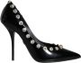 Dolce & Gabbana Kristalversierde hoge hakken pumps Black Dames - Thumbnail 1