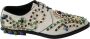 Dolce & Gabbana Witte Suède Kristallen Jurk Broque Schoenen Beige Dames - Thumbnail 2