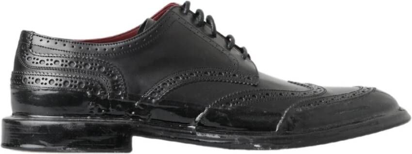 Dolce & Gabbana Laced Shoes Black Heren