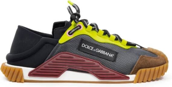 Dolce & Gabbana Lage NS1 Technische Stof Sneaker Multicolor Heren