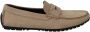 Dolce & Gabbana Beige Lederen Slip Mocassin Loafers Schoenen Beige Heren - Thumbnail 10