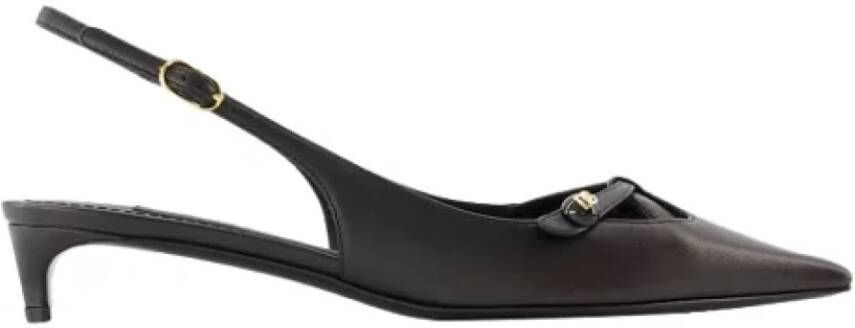 Dolce & Gabbana Leather heels Black Dames