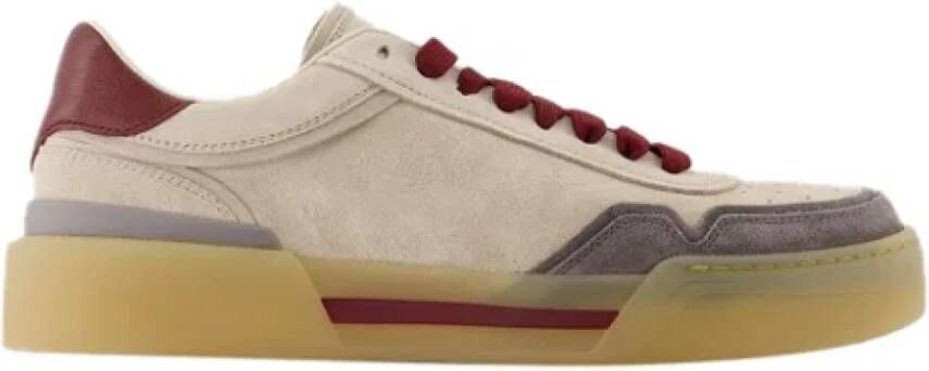 Dolce & Gabbana Leather sneakers Beige Dames