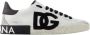 Dolce & Gabbana Leather sneakers White Dames - Thumbnail 1