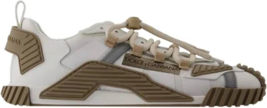 Dolce & Gabbana Leather sneakers White Dames