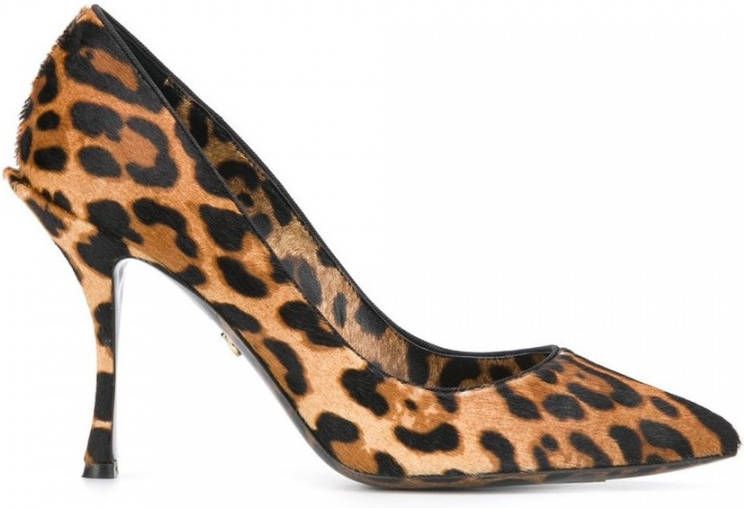 Dolce & Gabbana Leopard Printed Stiletto Pumps