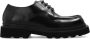 Dolce & Gabbana Italiaanse Leren Veterschoen Black Heren - Thumbnail 1