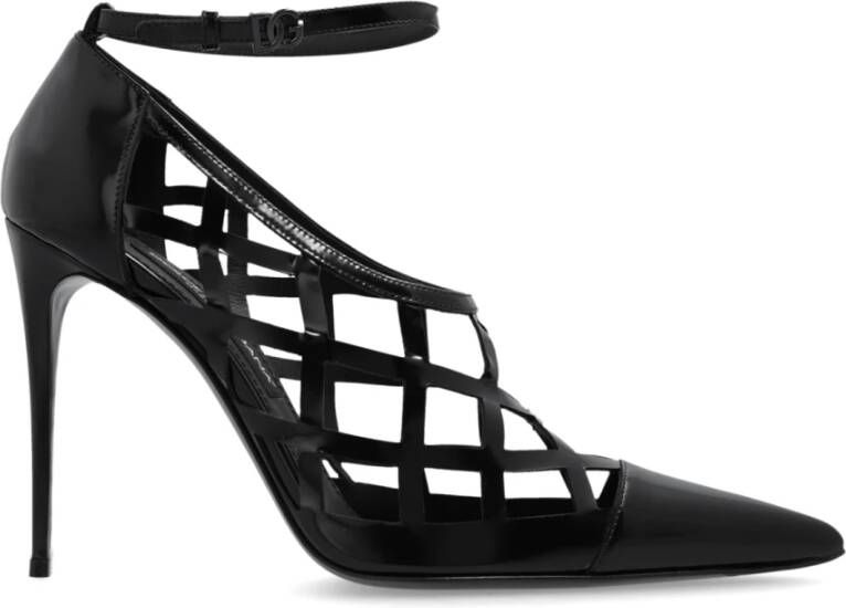 Dolce & Gabbana Leren hakken schoenen Black Dames