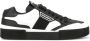 Dolce & Gabbana Leren Lage Sneakers Zwart Wit Black Dames - Thumbnail 1