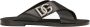 Dolce & Gabbana Leren Sandalen Black Heren - Thumbnail 1