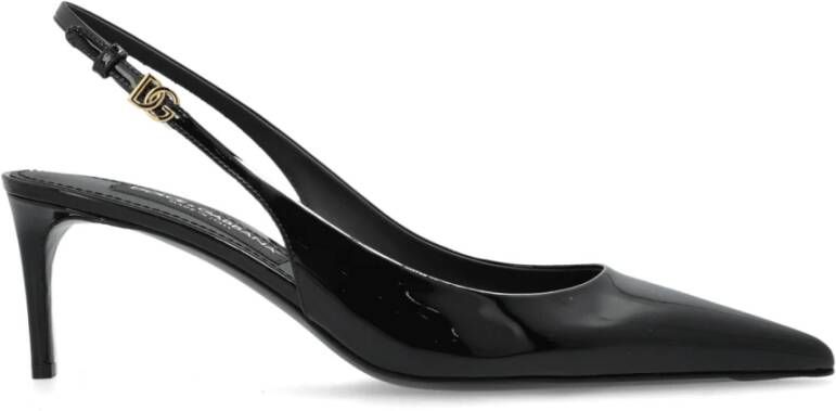 Dolce & Gabbana Leren schoenen Black Dames