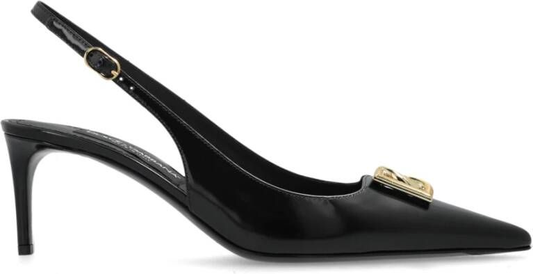 Dolce & Gabbana Leren schoenen Black Dames