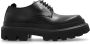 Dolce & Gabbana Zwarte platte schoenen voor heren Mocassino Derby stijl Black Heren - Thumbnail 2