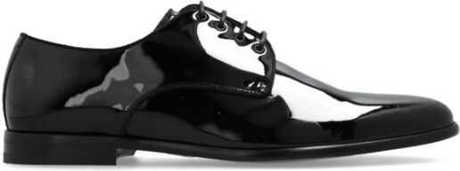 Dolce & Gabbana Leren schoenen Black Heren