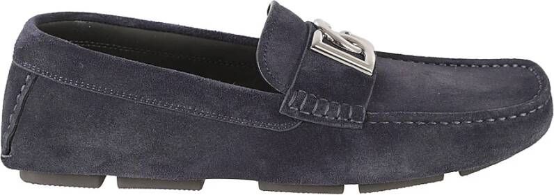 Dolce & Gabbana Loafers Blue Heren