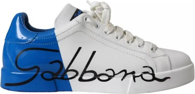 Dolce & Gabbana Logo Detail Lage Sneakers White Heren