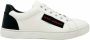 Dolce & Gabbana Leren sneakers met textuur voor vrouwen White Dames - Thumbnail 1