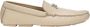 Dolce & Gabbana Logo Leren Loafers Beige Heren - Thumbnail 1