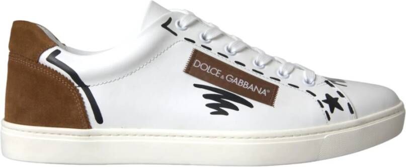 Dolce & Gabbana Logo Low Top Sneakers Schoenen White Heren