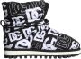 Dolce & Gabbana Logo Nylon Mid Calf Laarzen White Heren - Thumbnail 1