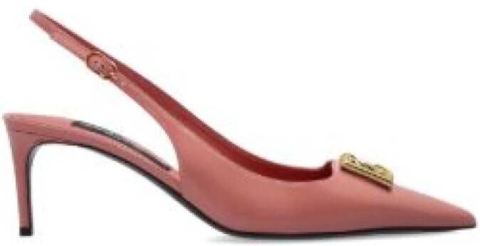 Dolce & Gabbana Lollo slingback pumps Pink Dames