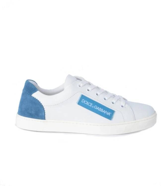 Dolce & Gabbana London Lage Sneakers Blue Dames