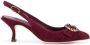 Dolce & Gabbana Luxe Rode Suède Pumps Red Dames - Thumbnail 5