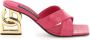 Dolce & Gabbana Roze Krokodil Slip-On Damesschoenen Pink Dames - Thumbnail 1