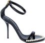 Dolce & Gabbana Parel Hak Sandalen Black Dames - Thumbnail 1