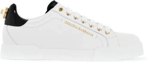 Dolce & Gabbana Parel Portofino Sneakers White Dames