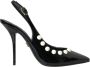 Dolce & Gabbana Parel Slingback Pumps met Faux Parels Black Dames - Thumbnail 6