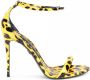 Dolce & Gabbana Luipaardprint Leren Sandalen met Bandjes Yellow Dames - Thumbnail 6