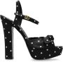 Dolce & Gabbana Plateau Sandalen Bianca Black Dames - Thumbnail 1