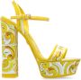 Dolce & Gabbana Plateau sandalen Yellow Dames - Thumbnail 1