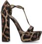 Dolce & Gabbana Plateauschoenen Beige Dames - Thumbnail 1