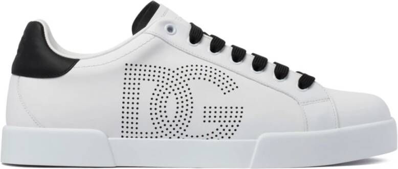 Dolce & Gabbana Portofino Sneakers White Heren