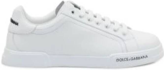 Dolce & Gabbana Portofino Sneakers White Heren