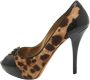 Dolce & Gabbana Pre-owned Canvas heels Black Dames - Thumbnail 1