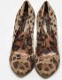 Dolce & Gabbana Pre-owned Canvas heels Brown Dames - Thumbnail 1