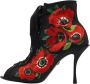 Dolce & Gabbana Pre-owned Fabric boots Black Dames - Thumbnail 1