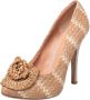 Dolce & Gabbana Pre-owned Fabric heels Beige Dames - Thumbnail 1