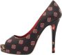 Dolce & Gabbana Pre-owned Fabric heels Black Dames - Thumbnail 1