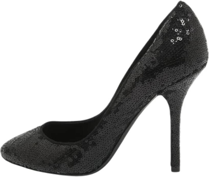 Dolce & Gabbana Pre-owned Fabric heels Black Dames